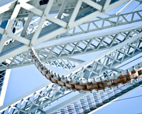Duluth's Aerial Lift Bridge Close-Up