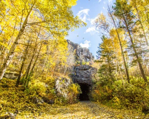 Fall at Ely Tunnel