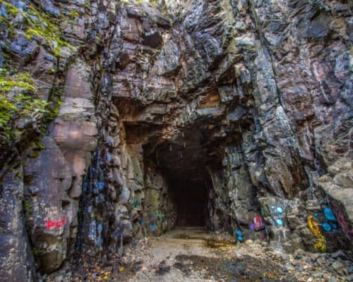 Inside the East Side of Ely Tunnel