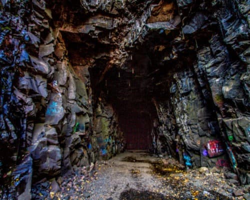 Walking Through Ely Tunnel