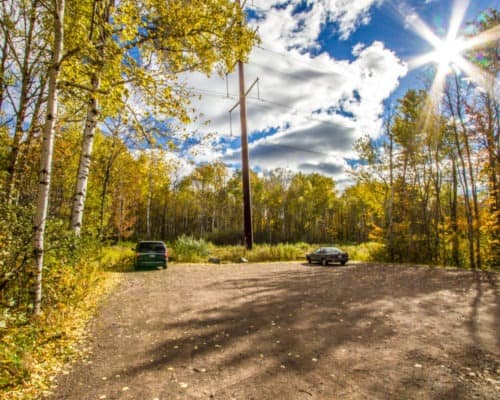 Ely's Peak Parking Lot