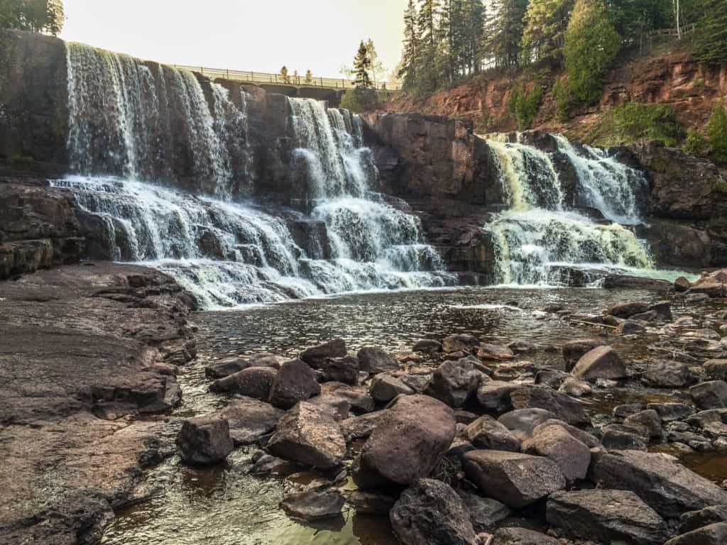 Lower Falls at Gooseberry Falls State Park