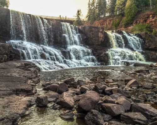 Lower Falls at Gooseberry Falls State Park
