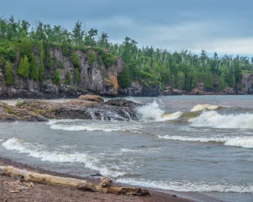 Agate Beach at Gooseberry Falls State Park