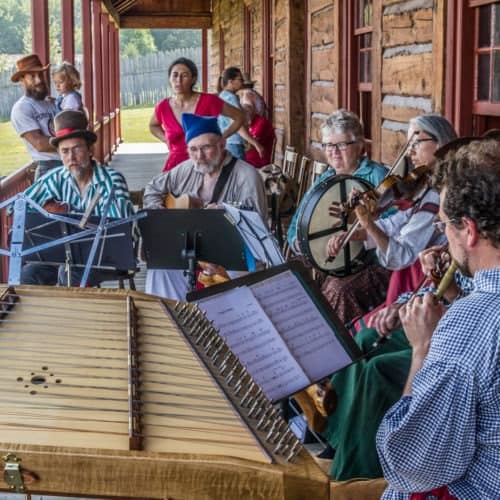 Live Music at Rendezvous Days at the Grand Portage National Monument