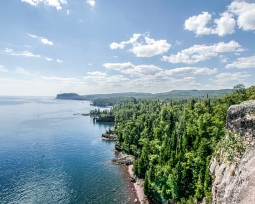 On Shovel Point at Tettegouche State Park