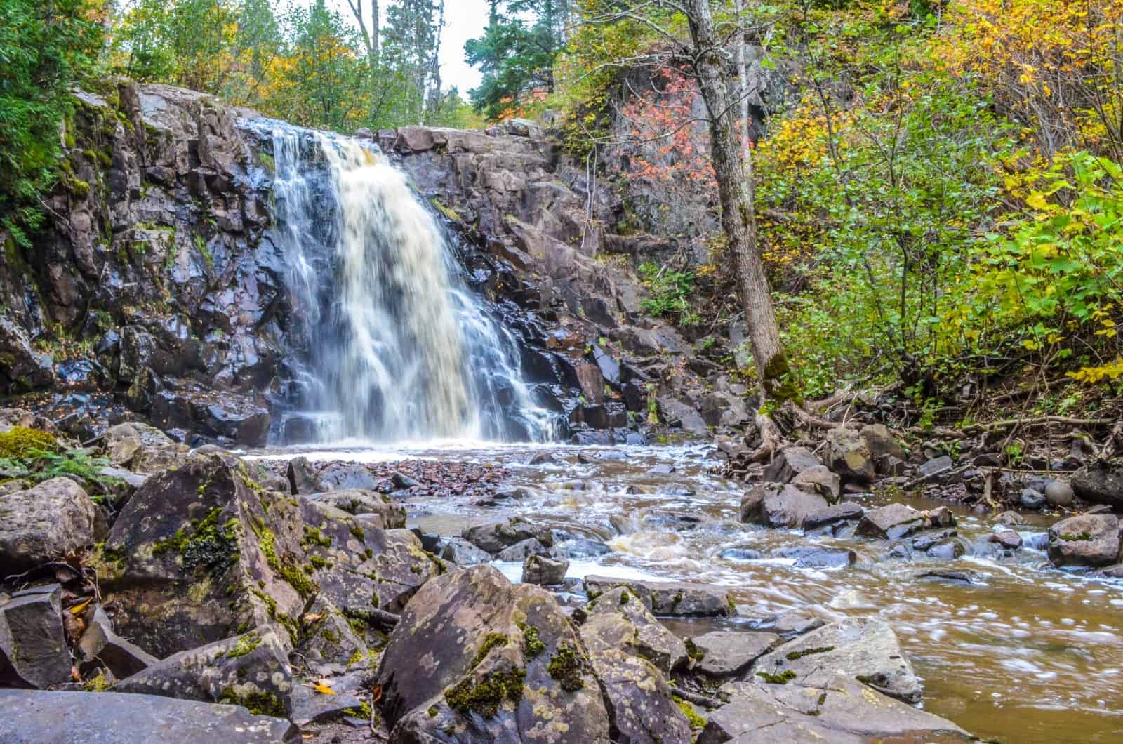 Split Rock Lighthouse State Park Waterfall