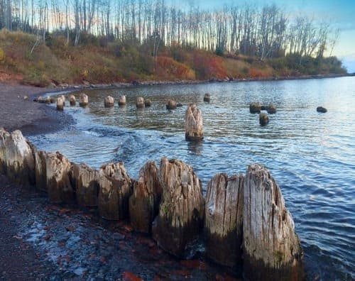 Split Rock Lighthouse State Park Pilings