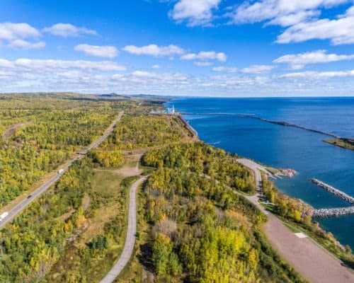Taconite Harbor Aerial View