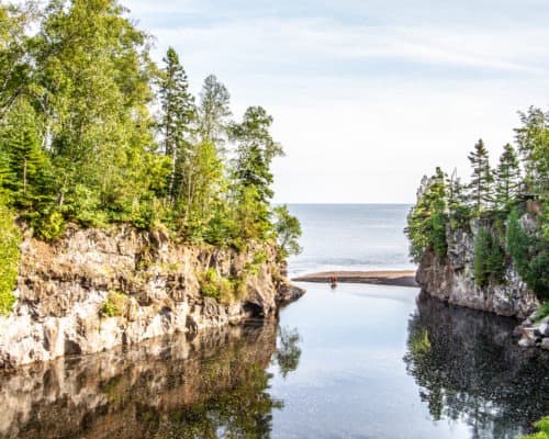 Mouth of the Temperance River