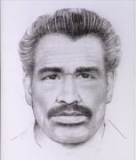 William Kirkpatrick Wanted Photo Trenchcoat Robbers
