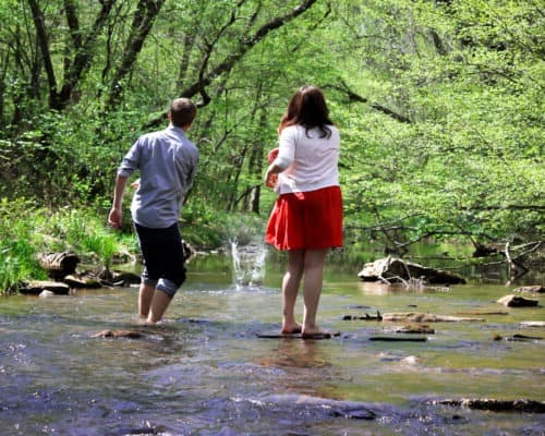 Skipping Rocks with a Friend