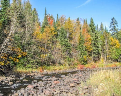 Cascade River State Park in Fall