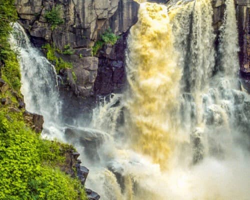High Falls During Waterfall Season