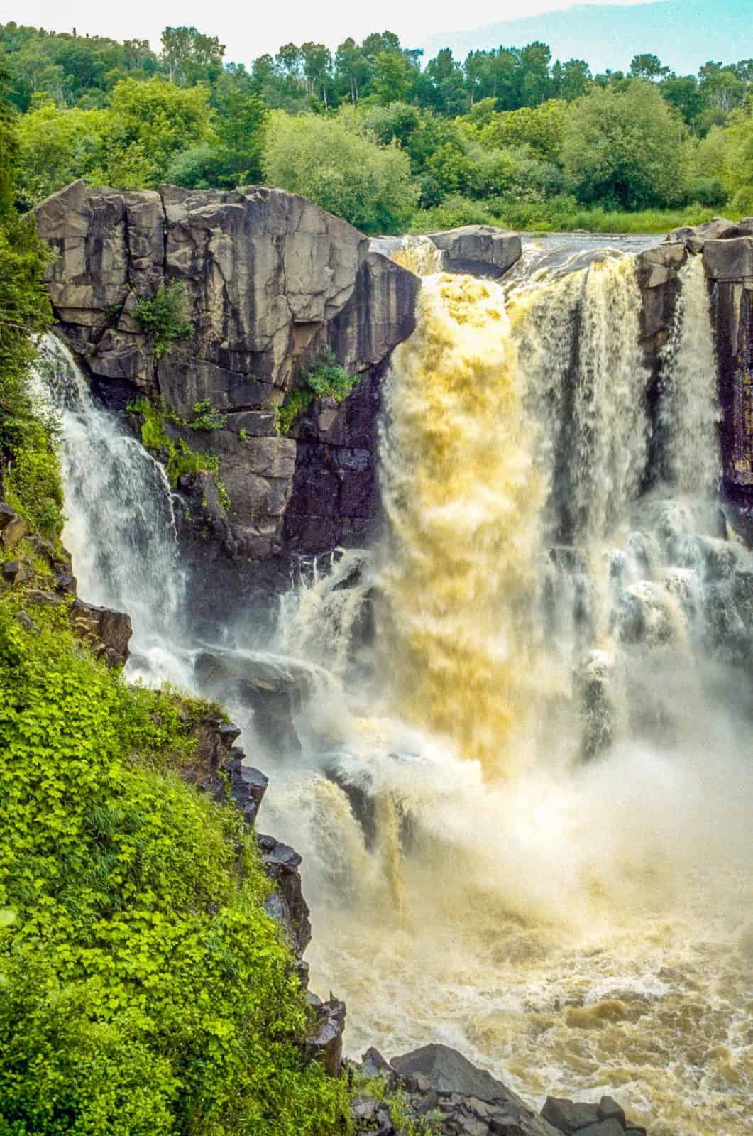 High Falls During Waterfall Season