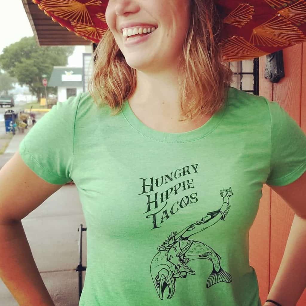 Hungry Hippie Tacos offers a wide variety of fun, unique clothing items in Grand Marais, Minnesota
