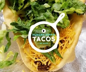 Hungry Hippie Tacos Medium Rectangle Ad