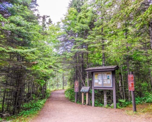 Judge CR Magney has several miles of hiking trails