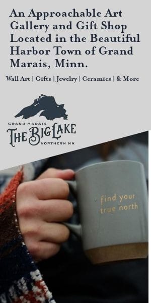 The Big Lake Half Page Ad for Exploring the North Shore