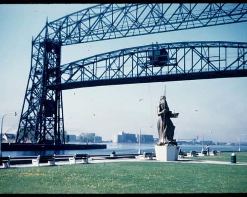 Under the Aerial Lift Bridge