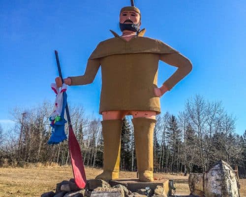 Located in front of the Earthwood Inn, Pierre is an iconic piece of Two Harbors history.