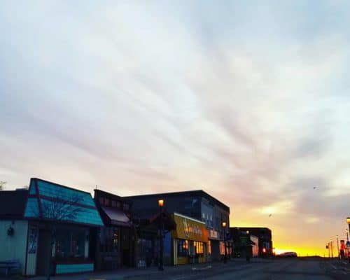 Downtown Grand Marais Photo by Kelsey Kennedy