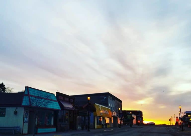 Downtown Grand Marais Photo by Kelsey Kennedy