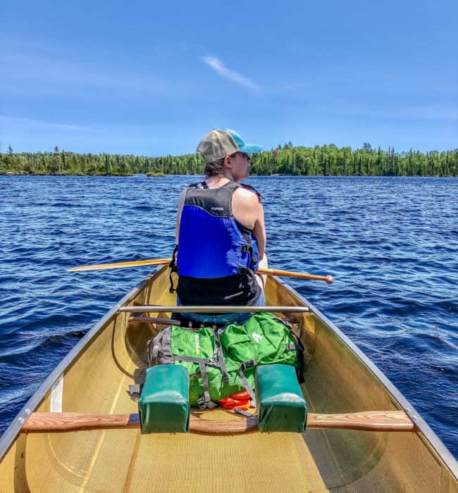 Paddling Around Sawbill Lake