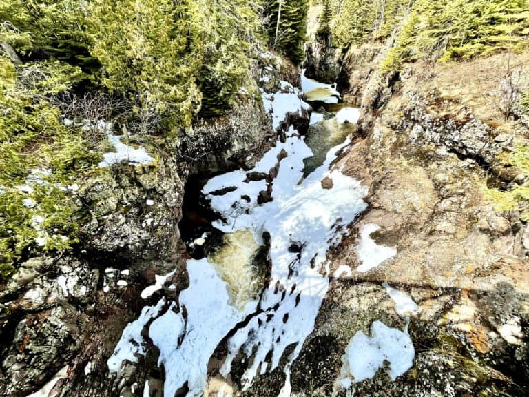 The Hidden Falls at Temperance River State Park